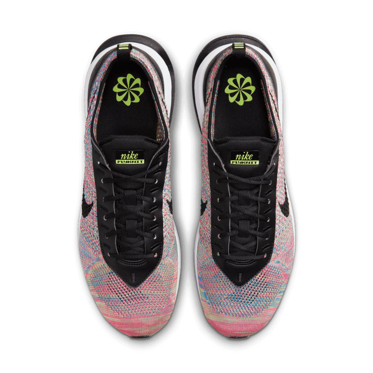 Nike Air Max Flyknit Racer Ghost Green Pink Blast Angle 1