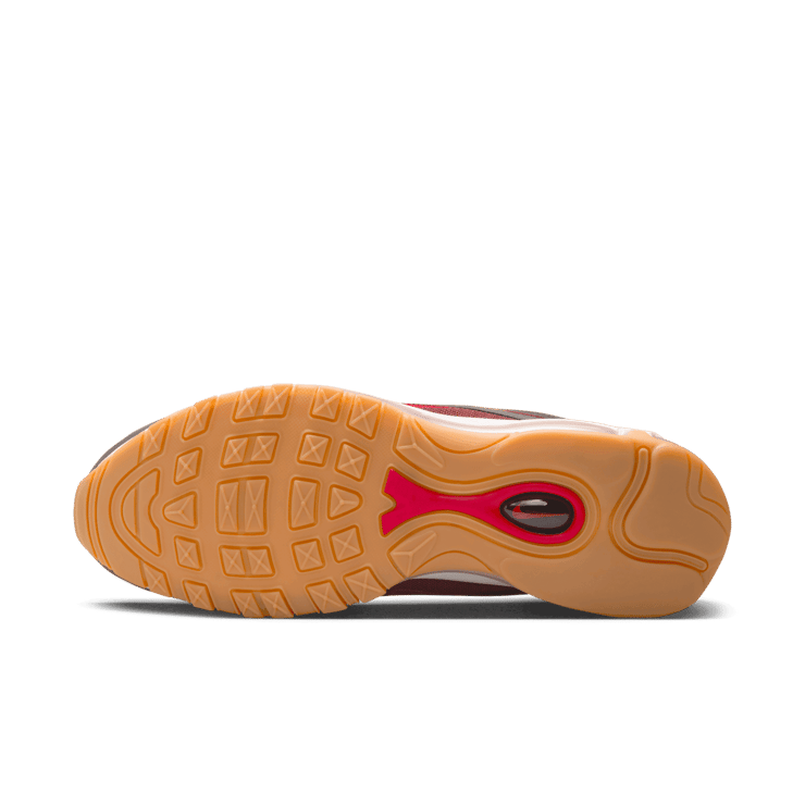 Nike Air Max 97 Black Team Scarlet Angle 0