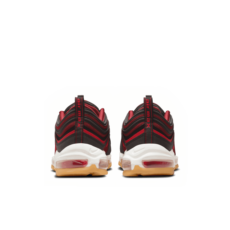 Nike Air Max 97 Black Team Scarlet Angle 3