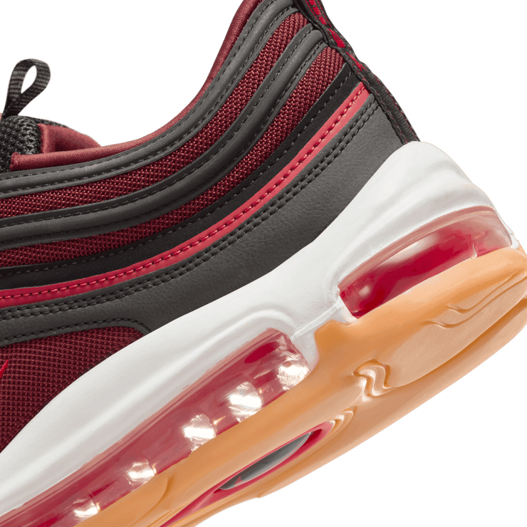 Nike Air Max 97 Black Team Scarlet Angle 5
