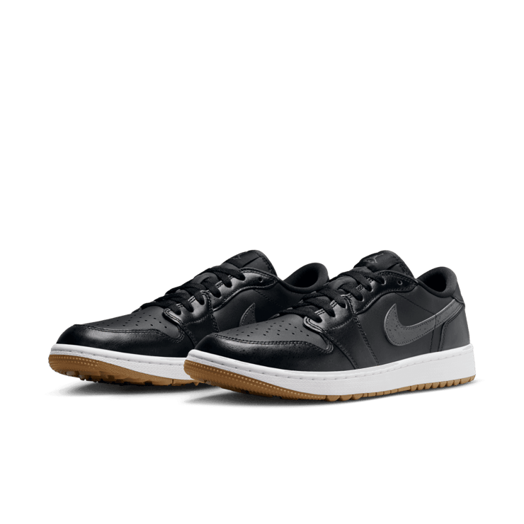 Air Jordan 1 Low Golf Black Gum Angle 2