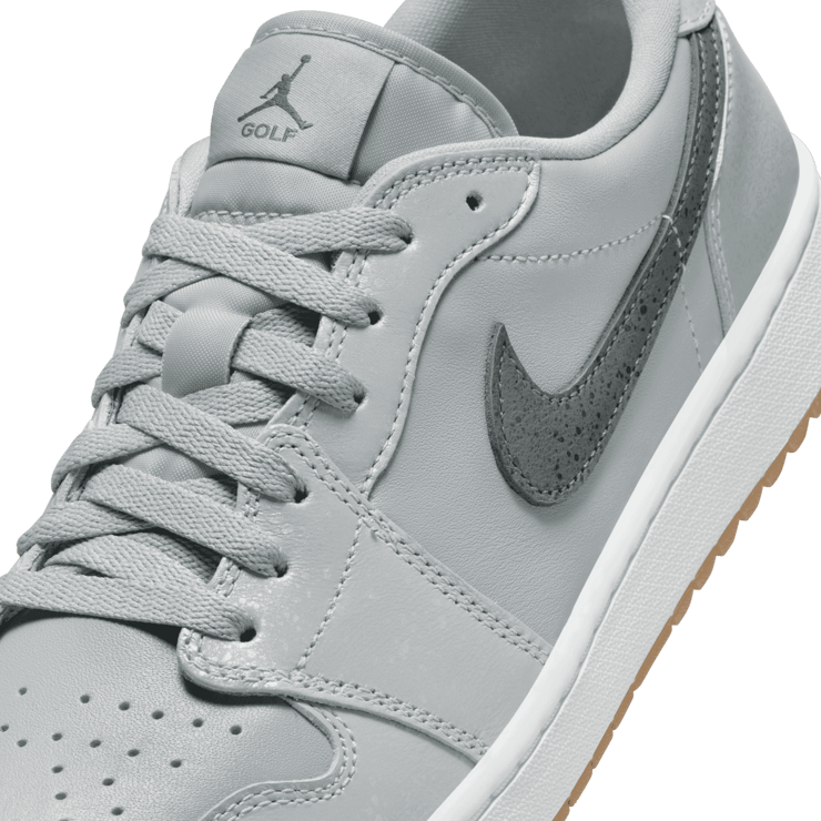 Air Jordan 1 Low Golf Wolf Grey Gum Angle 4