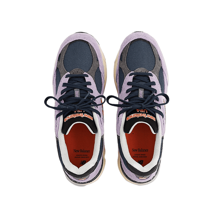 New Balance 990v3 Made in USA by Teddy Santis Raw Amethyst Angle 0