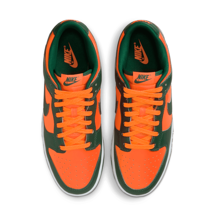 Nike Dunk Low Miami Hurricanes Angle 1