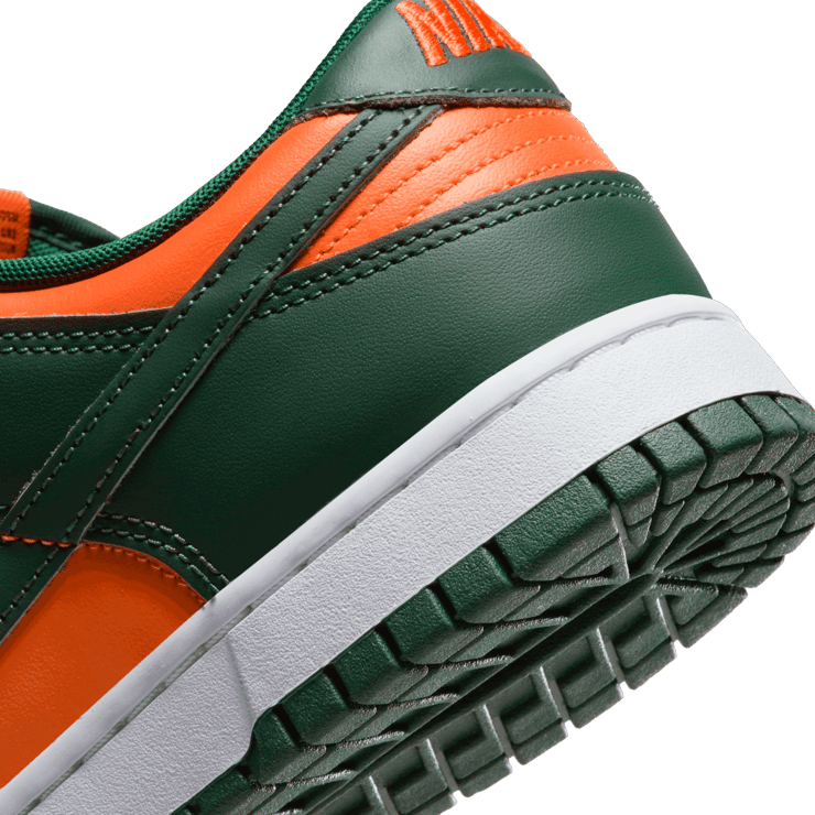 Nike Dunk Low Miami Hurricanes Angle 5