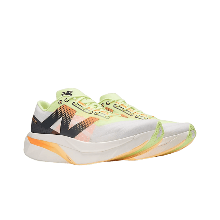 New Balance FuelCell SC Elite v4 Bleached Lime Angle 2