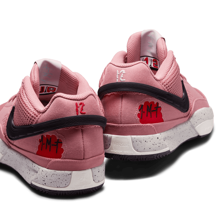 Nike Ja 1 Red Stardust Bite Angle 6