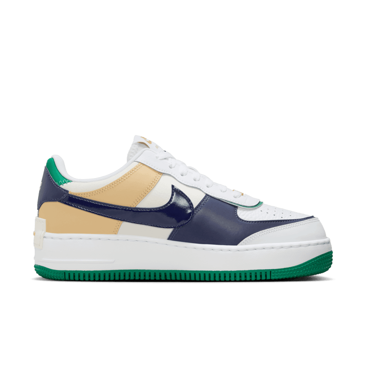 Nike Air Force 1 Shadow 'White Malachite Sesame' (W) Angle 1