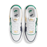 Nike Air Force 1 Shadow 'White Malachite Sesame' (W) Angle 2