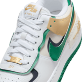 Nike Air Force 1 Shadow 'White Malachite Sesame' (W) Angle 5