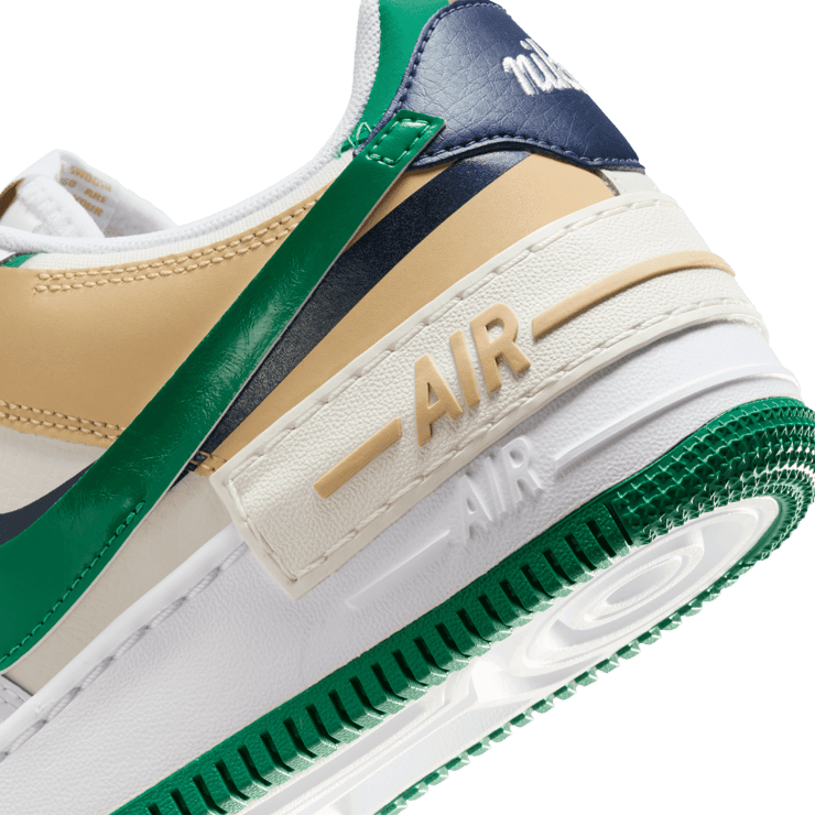 Nike Air Force 1 Shadow 'White Malachite Sesame' (W) Angle 6