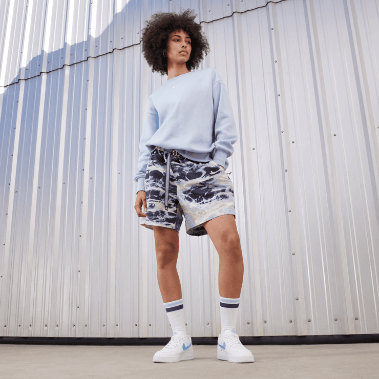 Nike Air Force 1 '07 Next Nature 'White University Blue' (W) Angle 7