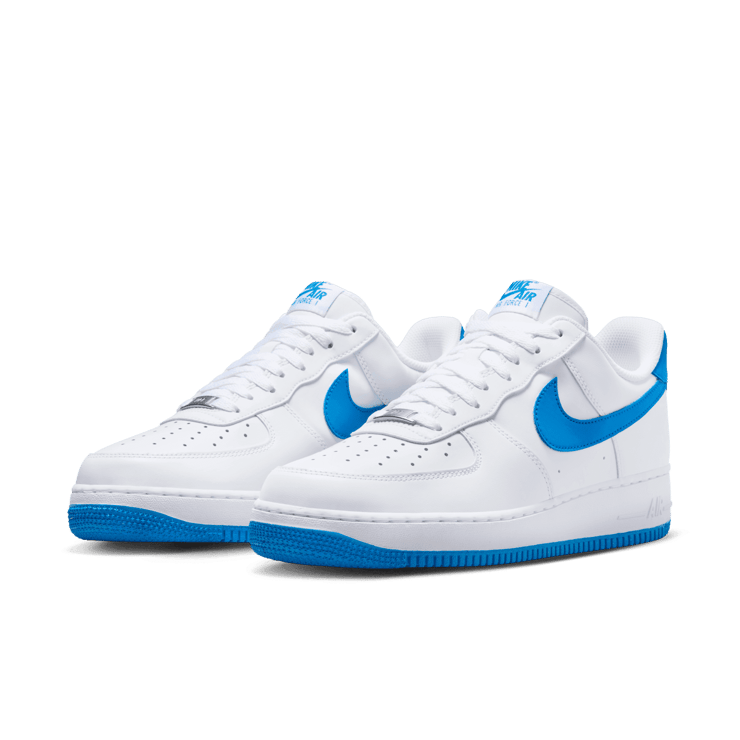 Nike Air Force 1 '07 'White Photo Blue' Angle 2