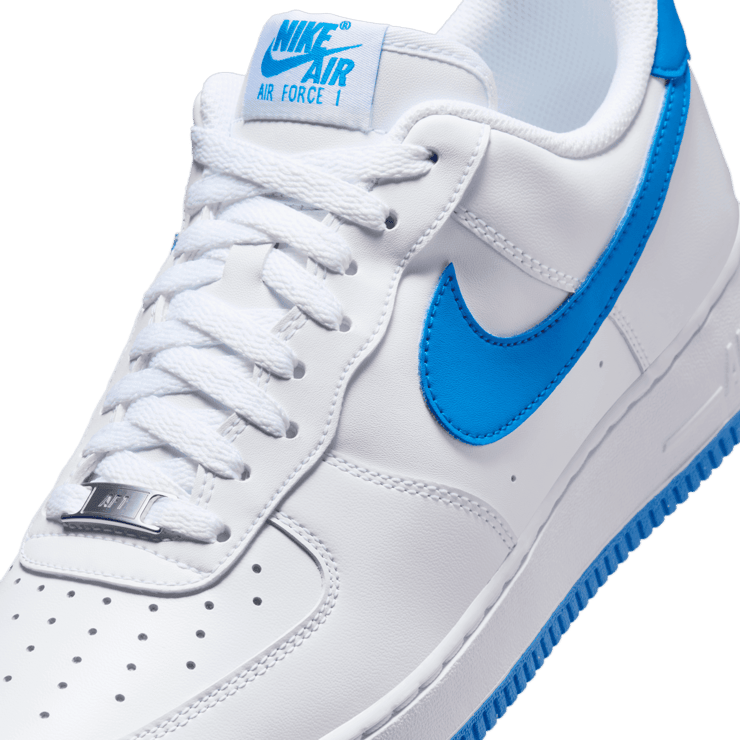 Nike Air Force 1 '07 'White Photo Blue' Angle 4