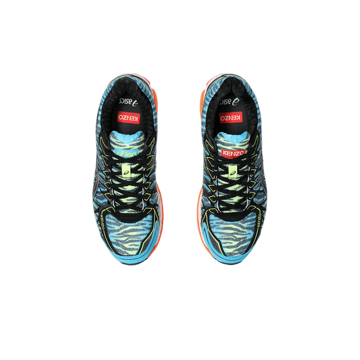 Asics Gel-Kayano 20 Kenzo Blue Green Angle 4