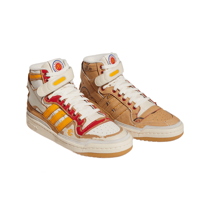 adidas Forum 84 High Eric Emanuel McDonald's All American Paper Bag Angle 0