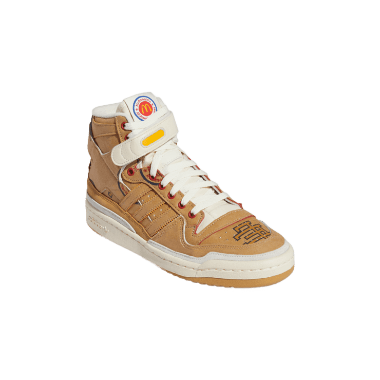 adidas Forum 84 High Eric Emanuel McDonald's All American Paper Bag Angle 3