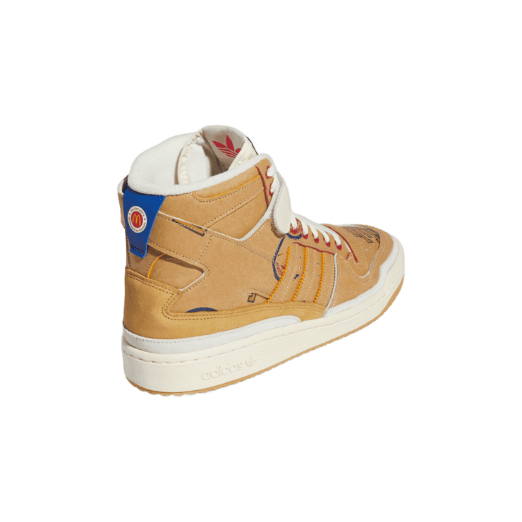 adidas Forum 84 High Eric Emanuel McDonald's All American Paper Bag Angle 4