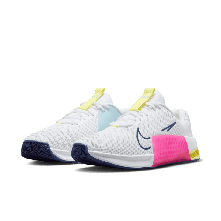 Nike Metcon 9 'White Fierce Pink' Angle 2
