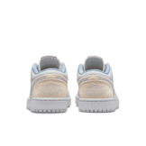Jordan 1 Low Canvas Grey Cream (W) Angle 3