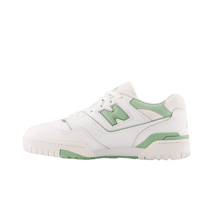 New Balance 550 White Mint Green Angle 0