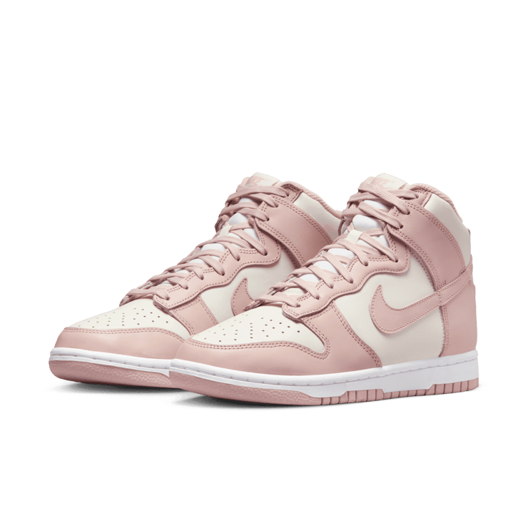 Nike Dunk High Pink Oxford (W) Angle 2