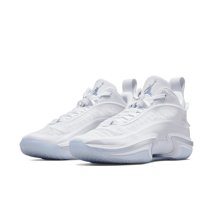 Air Jordan 36 Low White Iridescent Angle 2