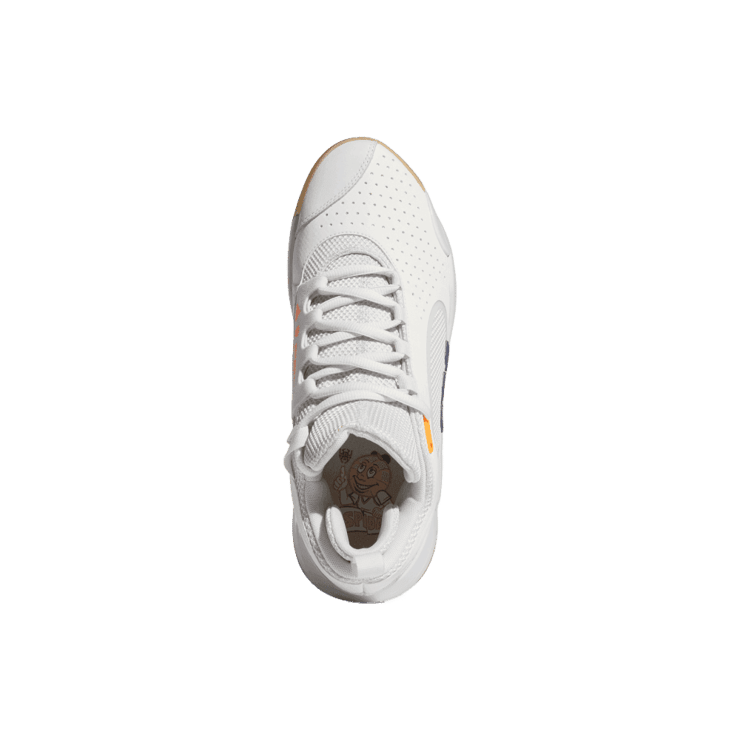 adidas D.O.N. Issue 5 White Orange Angle 0