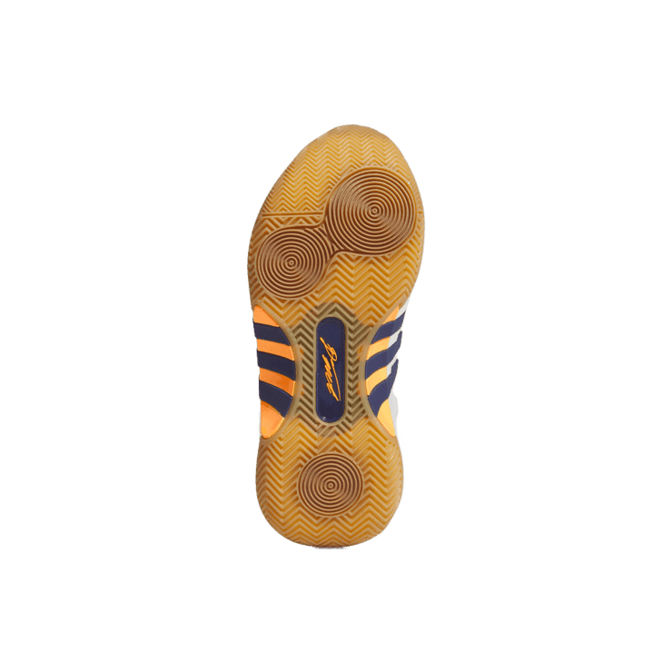 adidas D.O.N. Issue 5 White Orange (GS) Angle 1