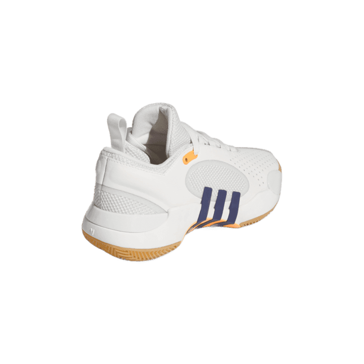 adidas D.O.N. Issue 5 White Orange (GS) Angle 3