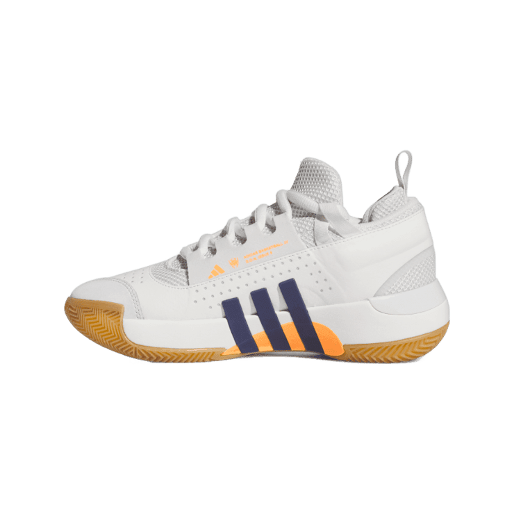 adidas D.O.N. Issue 5 White Orange (GS) Angle 4