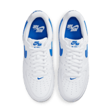 Nike Air Force 1 Low Anniversary Edition White Royal Gum Angle 1