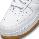 Nike Air Force 1 Low Anniversary Edition White Royal Gum Angle 4