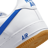 Nike Air Force 1 Low Anniversary Edition White Royal Gum Angle 5