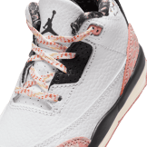 Air Jordan 3 Retro White Red Stardust (TD) Angle 4