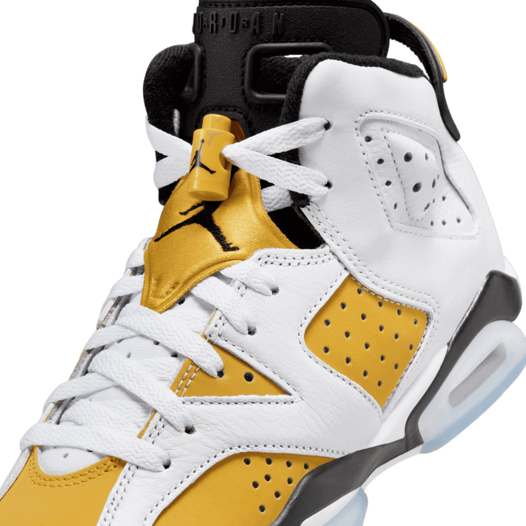 Air Jordan 6 Retro Yellow Ochre (GS) Angle 4