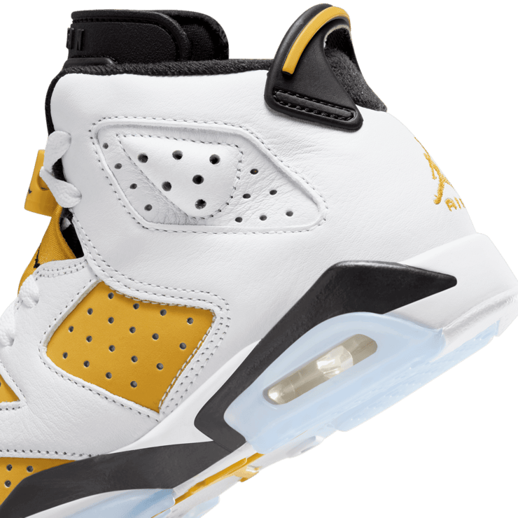 Air Jordan 6 Retro Yellow Ochre (GS) Angle 5