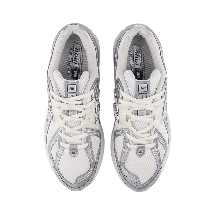 New Balance 1906R Silver Metallic Sea Salt Angle 1