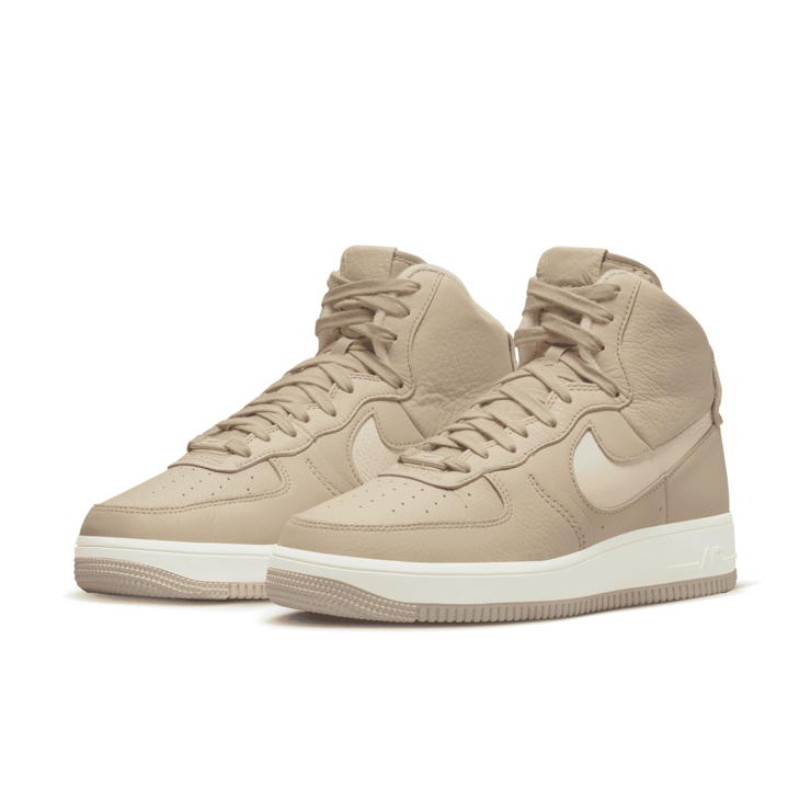 Nike Air Force 1 High Sculpt Linen Sanddrift (W) Angle 3