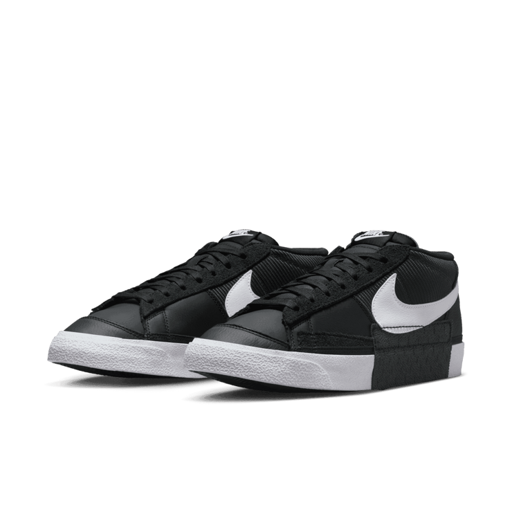 Nike Blazer Low Pro Club 'Black White' Angle 2