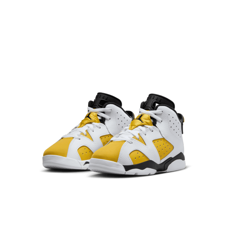 Air Jordan 6 Retro Yellow Ochre (PS) Angle 2