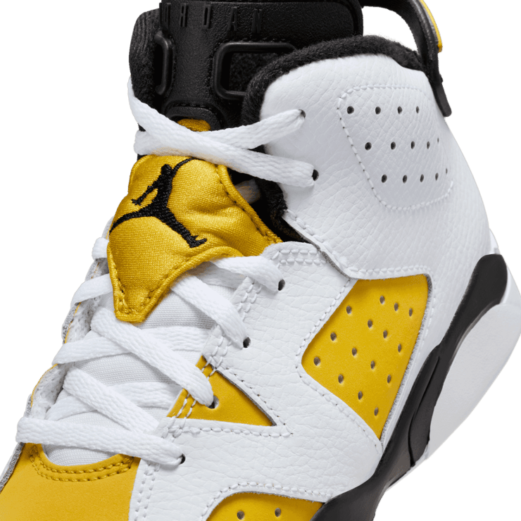 Air Jordan 6 Retro Yellow Ochre (PS) Angle 4