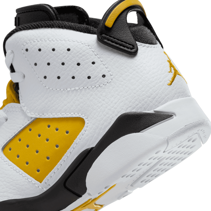 Air Jordan 6 Retro Yellow Ochre (PS) Angle 5