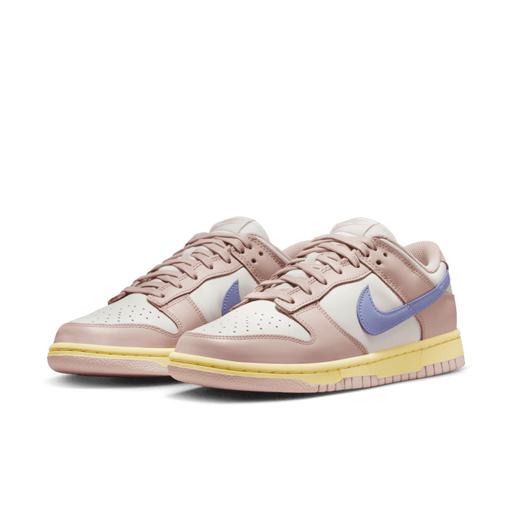 Nike Dunk Low Pink Oxford (W) Angle 2