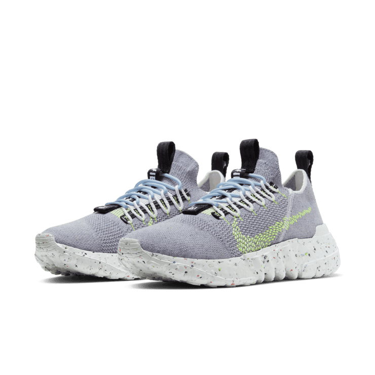 Nike Space Hippie 01 Grey Volt Angle 2