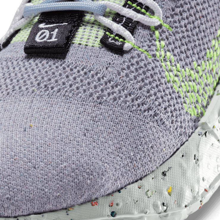 Nike Space Hippie 01 Grey Volt Angle 4
