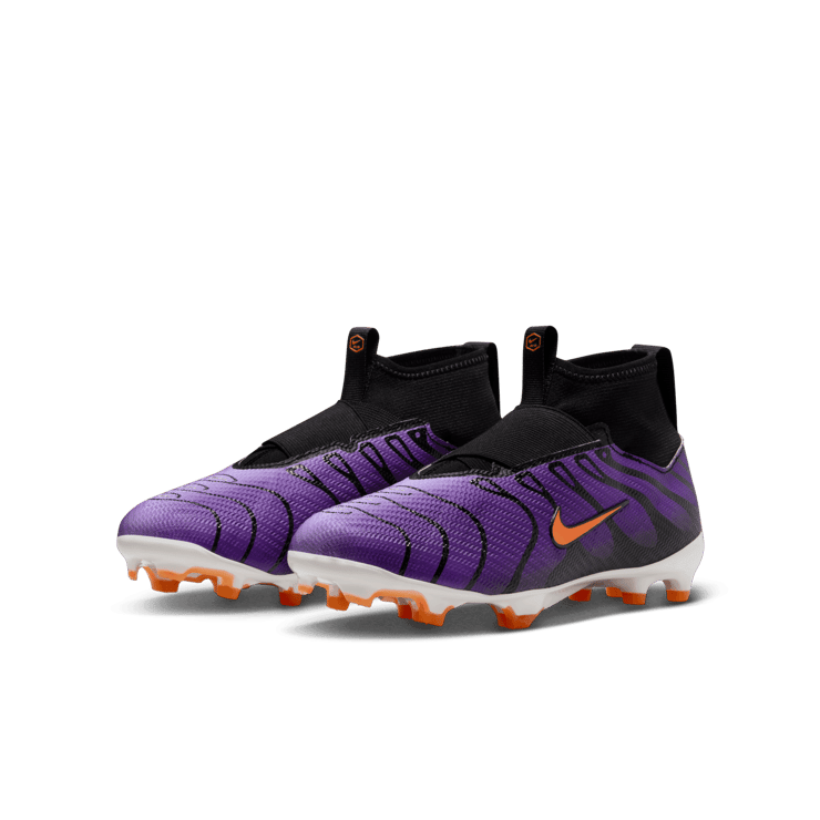 Nike Zoom Superfly 9 AM Plus FG Voltage Purple (GS) Angle 2