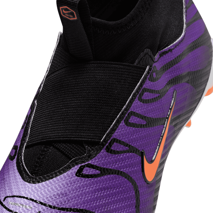 Nike Zoom Superfly 9 AM Plus FG Voltage Purple (GS) Angle 5