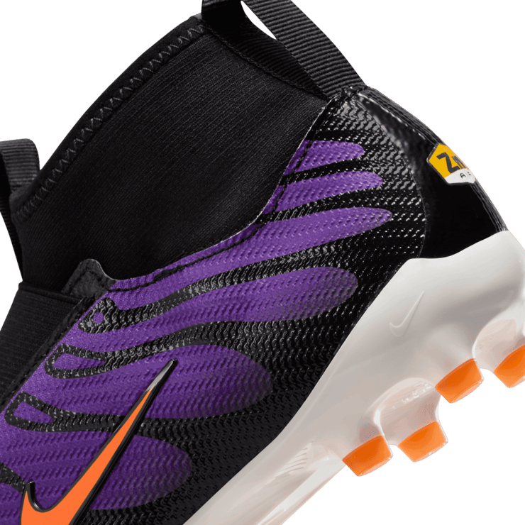 Nike Zoom Superfly 9 AM Plus FG Voltage Purple (GS) Angle 6
