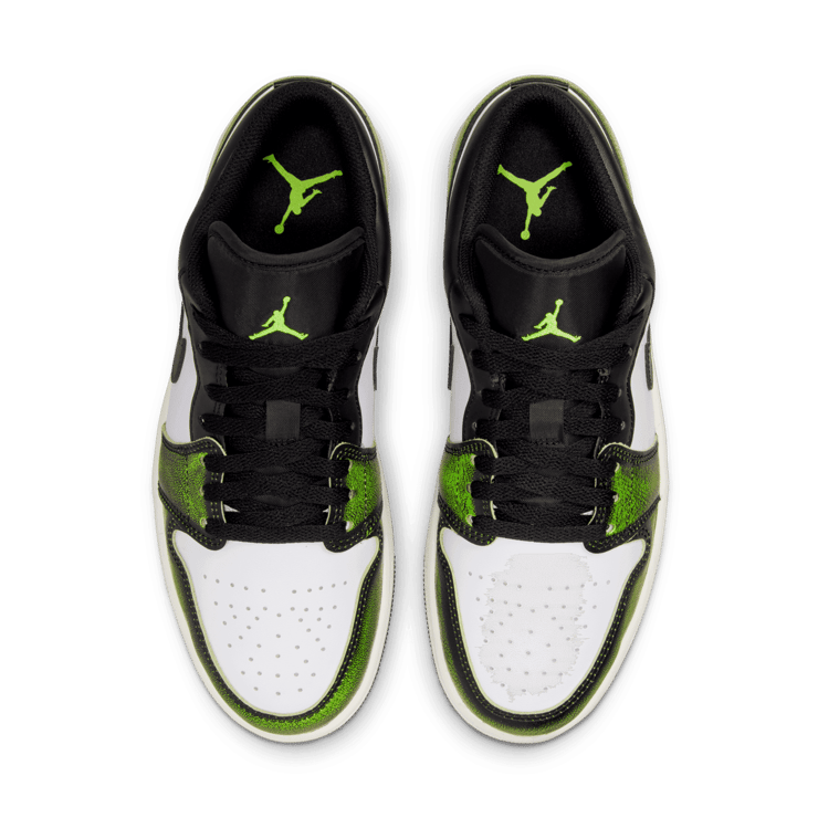 Jordan 1 Low Wear Away Green Angle 1